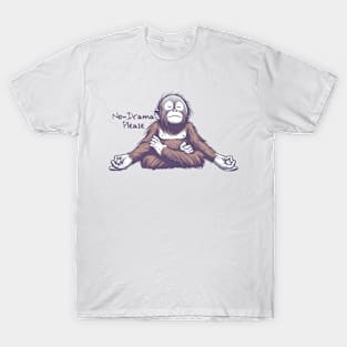 No Drama Orangutan T-Shirt